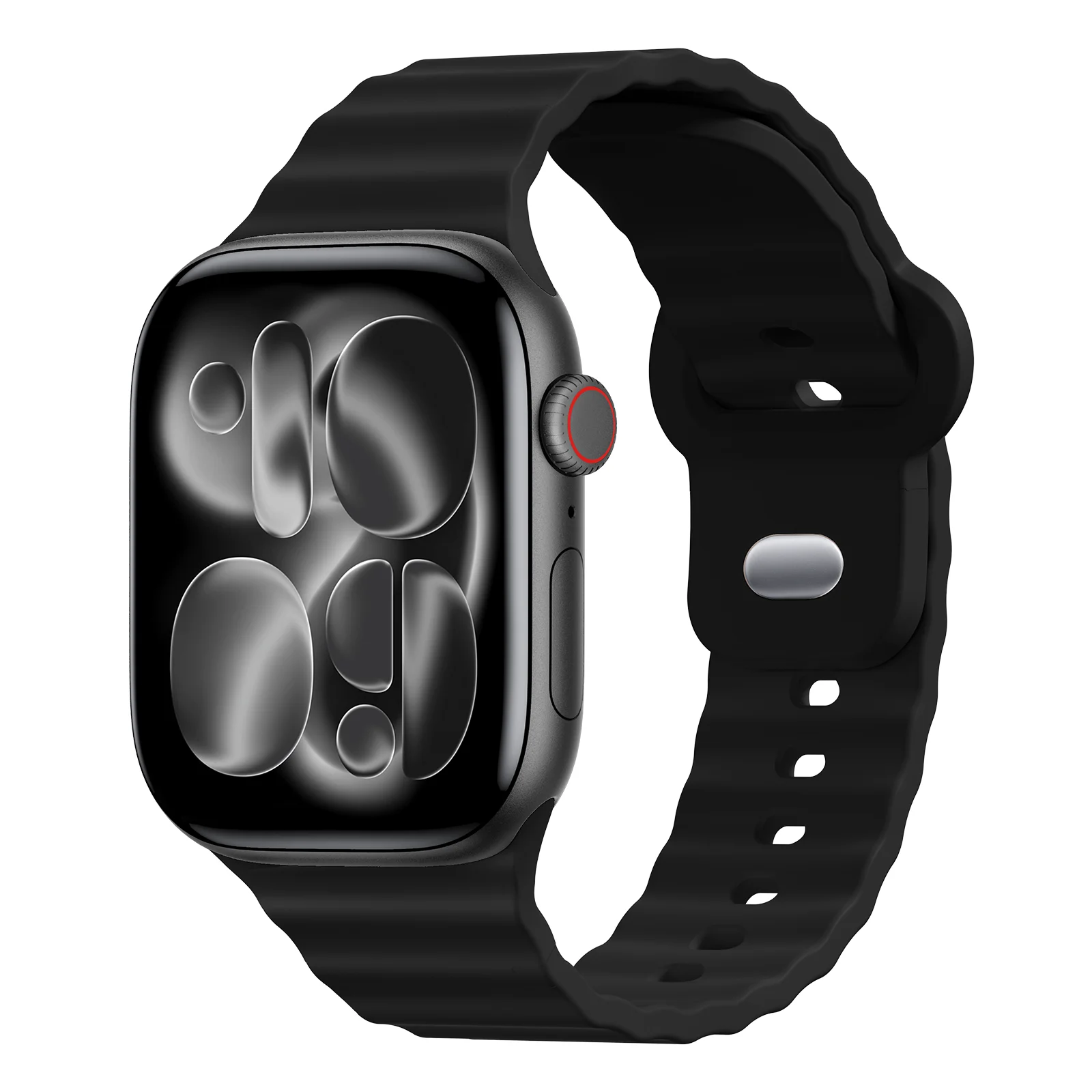 Premium Sport Silicone Watch Strap – Breathable, Durable, Soft, and Stylish Bracelet