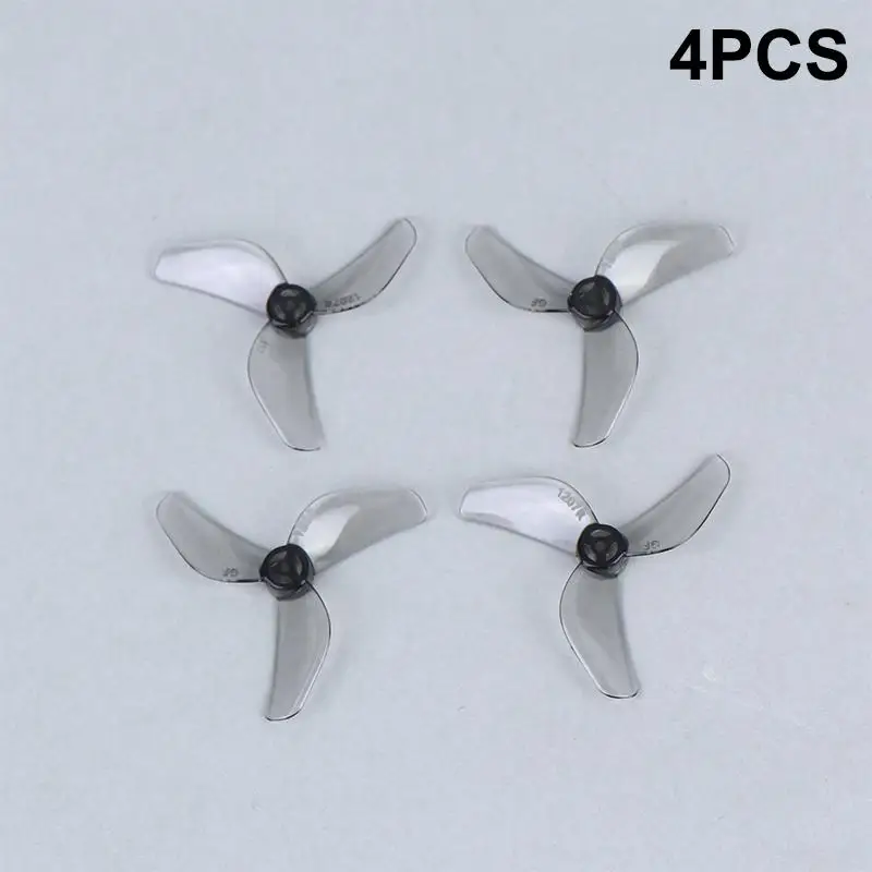 Hélices de Drone FPV Micro 31mm Lot de 4 - Blanc et Jaune