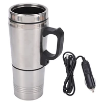 350Ml 150ML Stainless Steel Car Electric Kettle Coffee Tea  Water Heating Cup 12V Electric Kettle Stainless Steel Kettle