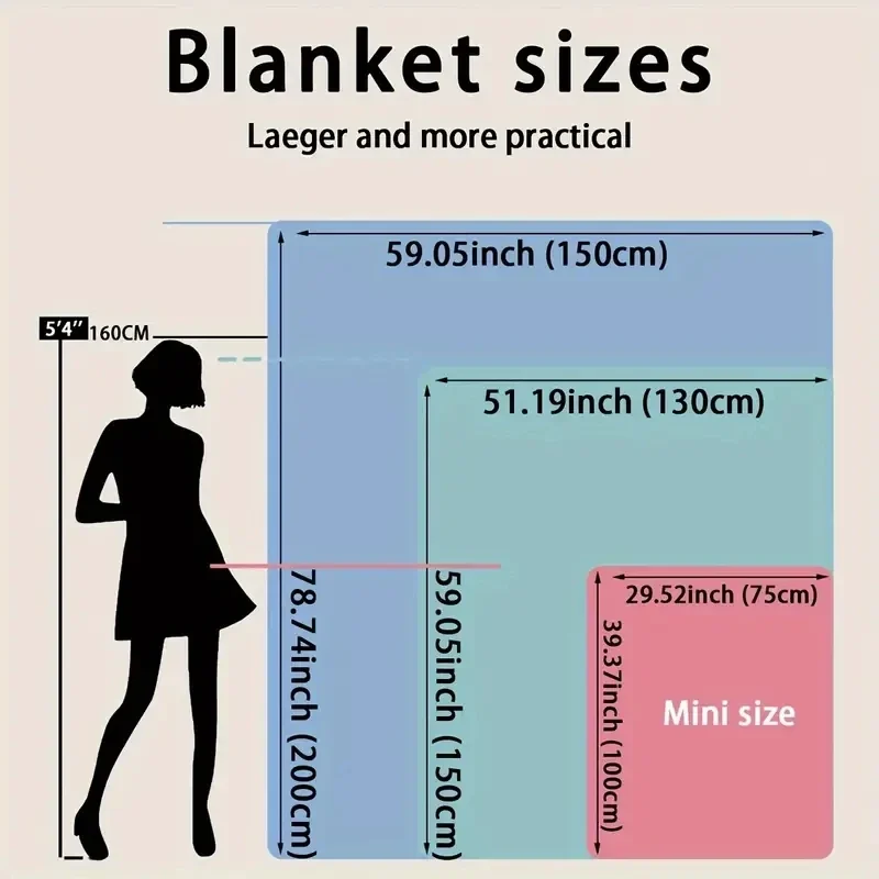 1PC Horror Movie Blanket Flannel Bed Blanket Comfortable Plush Fleece Blanket Nap Blanket Creative Gift 4