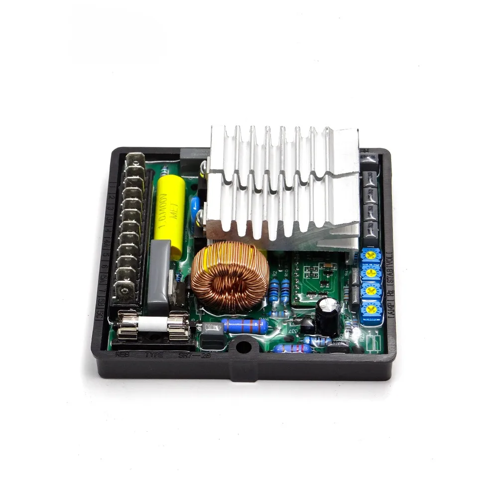 3상 발전기 AVR SR7-2 SR7 200KW 디젤 발전기용 자동 전압 조정기