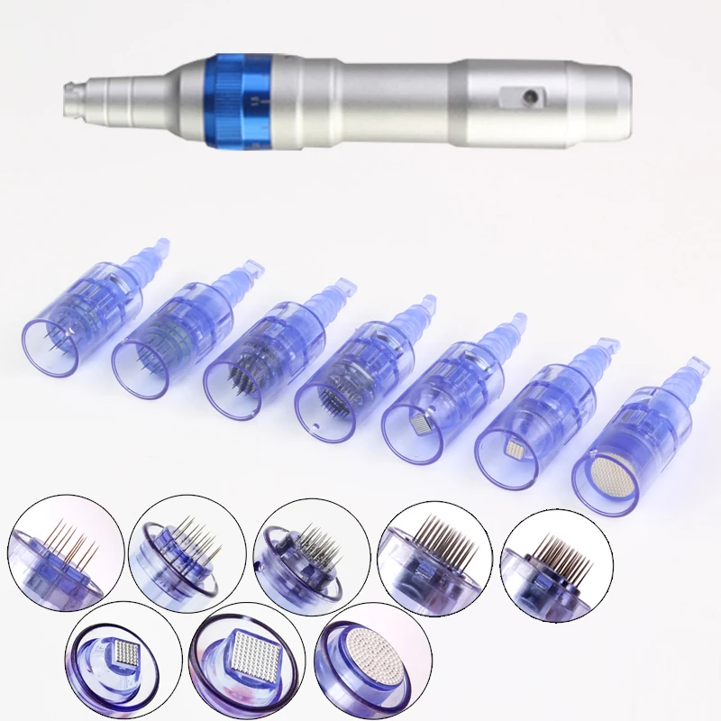 10/50/100Pcs Dr. Pen A6 Bayonet Needle Cartridges for Electric Derma Pen  Beauty Microneedling MTS Skin Care 12 36pin Nano ULTIMA - AliExpress