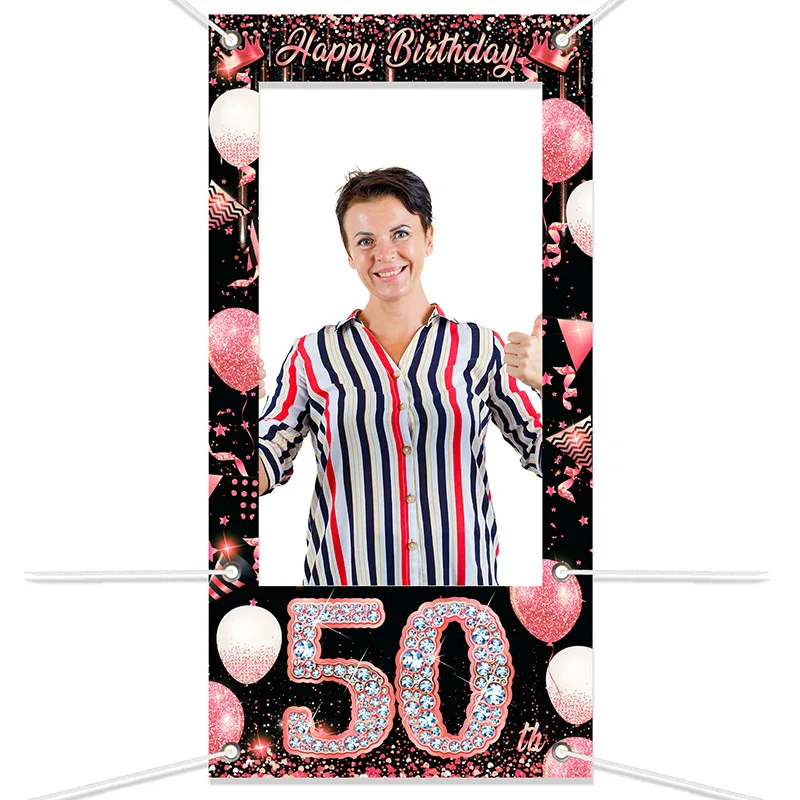 Kit Di Cornici Per Palloncini, Per Palloncini, Per Matrimoni, Feste Di Compleanno, Decorazione Per Feste (150 Cm - Foto 14