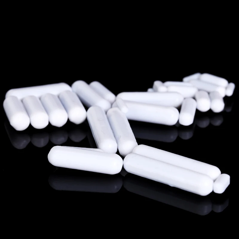 Polyethylene PTFE magnetic stirrer olive shaped C model Specification 2 10pcs