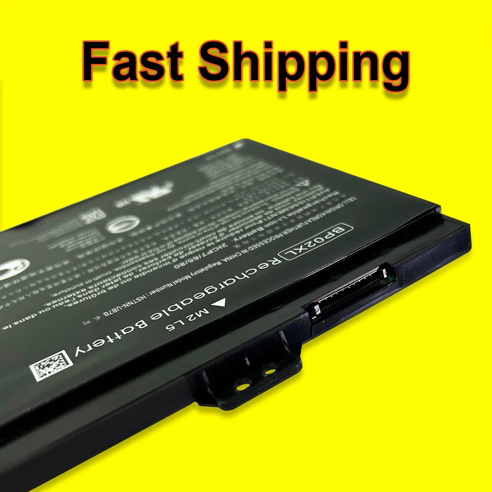 Nova Bateria do Portátil para hp Pavilion pc 15 15-au 849909850 849569421 Tpn-q172 Tpn-q175 Hstnn-lb7h Bp02041xl 41wh Bp02xl - Imagem 5