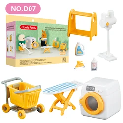 Miniature Dollhouse Furniture Set - Kitchen & Dining Table Accessories (D07)