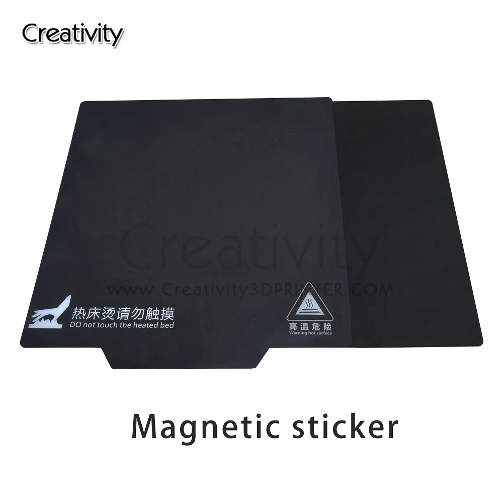 

Removable Soft Magnetic Platform Sticker for CR10 Ender 3 3D Printer 235*235mm Replace Heating Bed 310x310mm Hot Bed Stickers