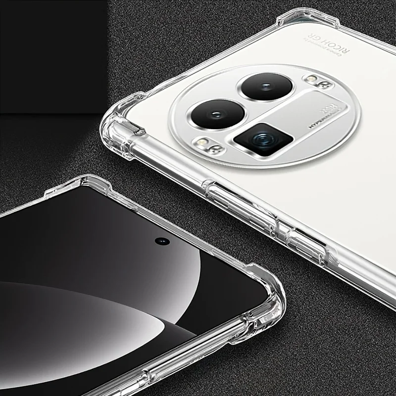 Transparent Soft Silicone Phone Case - Clear Back Cover