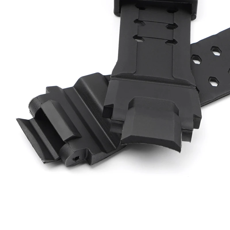 Bracelet De Remplacement Pour Casio G-Shock GW-A1100FC / GW-A1000FC – Noir, Alliage/résine, Neuf