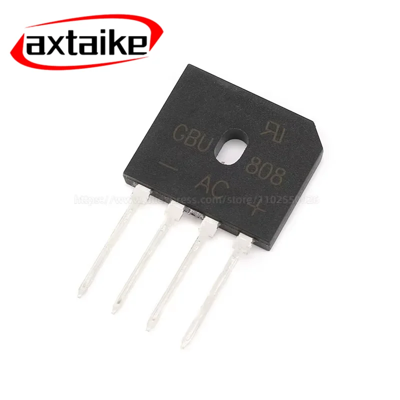 Silicon Bridge Rectifiers 1KV 6A-8A - Pack of 5