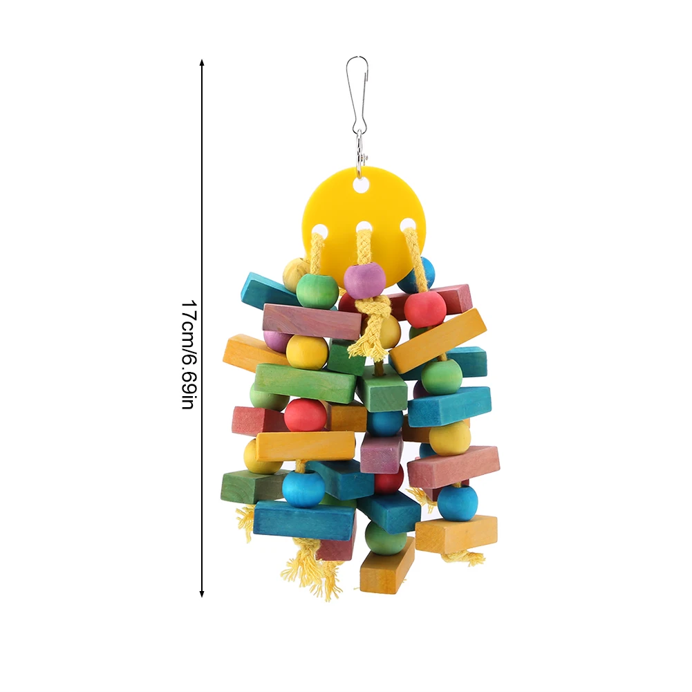 Hanging   Swing   Bird Toys Hanging Wooden   Swing Suitable for Parrots and Birds   Swing 6