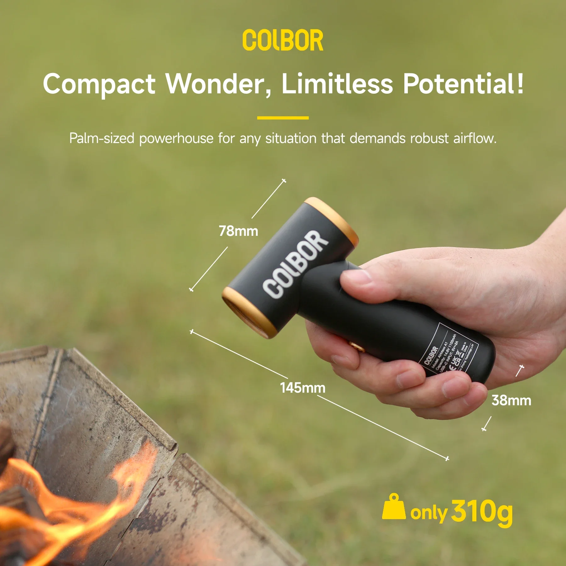 COLBOR Airmaxx A1 Ʈ ǳ   Ʈ ,    ǳ, ޴  ǻ Ű Ŭ, 100000RPM