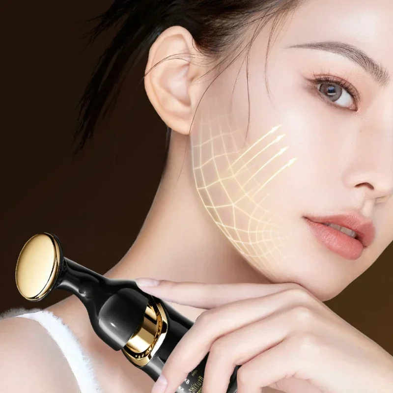 Neck Face Massager 3 in 1 Face Massager Neck Facial Eye Massage Introducer Microcurrent Skin Rejuvenation Anti Aging Beauty Device