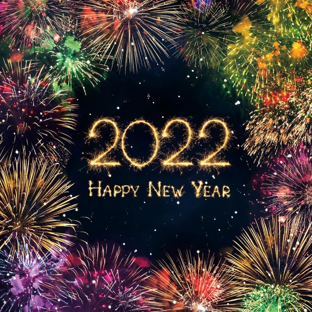 Happy New Year Background Fireworks Balloons Celebration New Year Party  Banner 2022 Photography Decoration - Party Backdrops - AliExpress