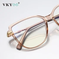 VICKY – lunettes de lecture élégantes à grande monture, Design géométrique Simple, Anti-lumière bleue, Prescription personnalisée disponible PFD2210 2