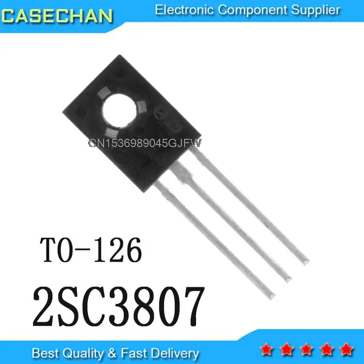 

100PCS/LOT New and Original C3807 2SC DC3807 SOT82-3 TO-126 2SC3807