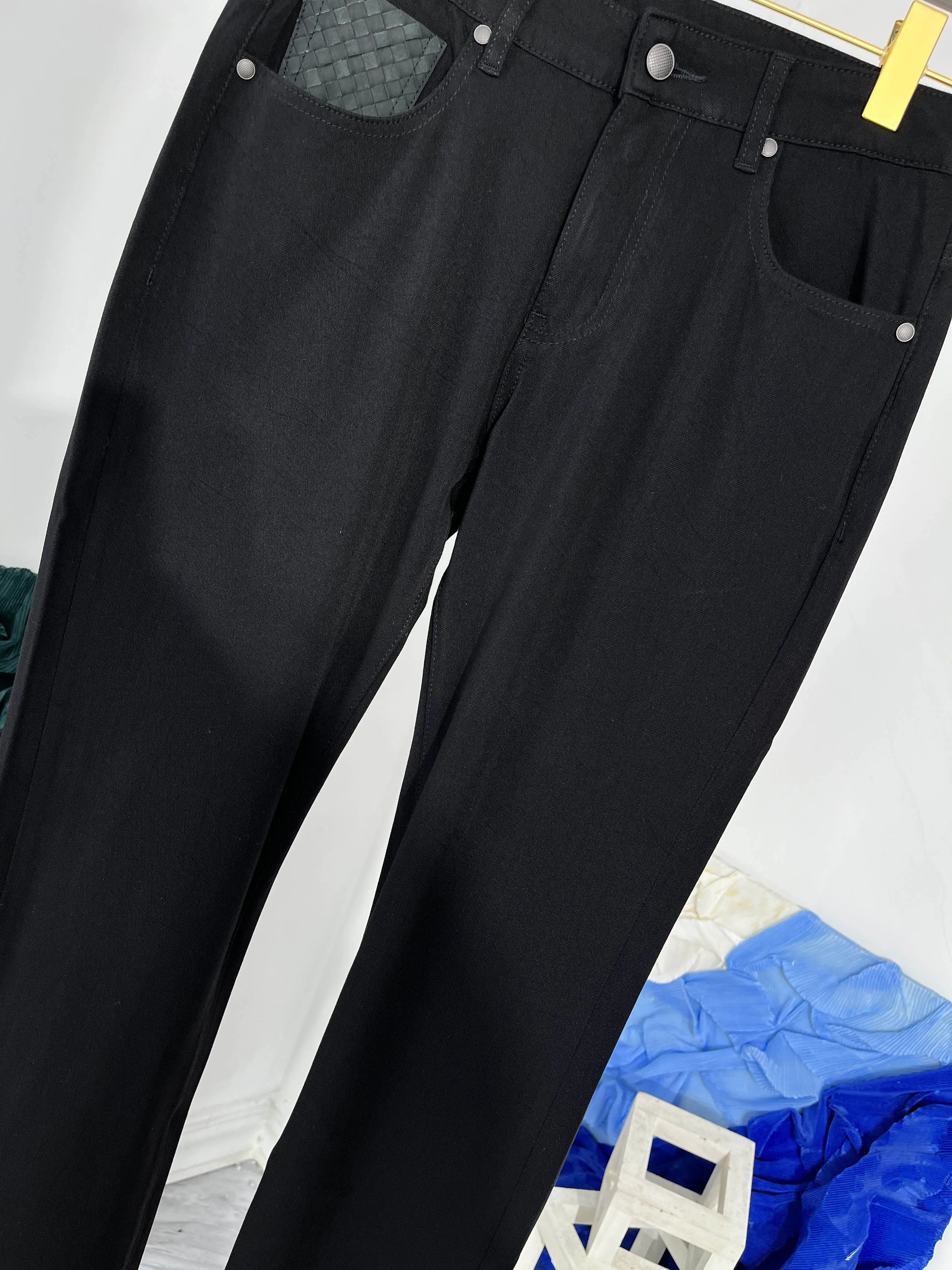 Brand New Autumn Winter Hot Chic Men High Quality Denim Straight Pants Casual Jeans C037