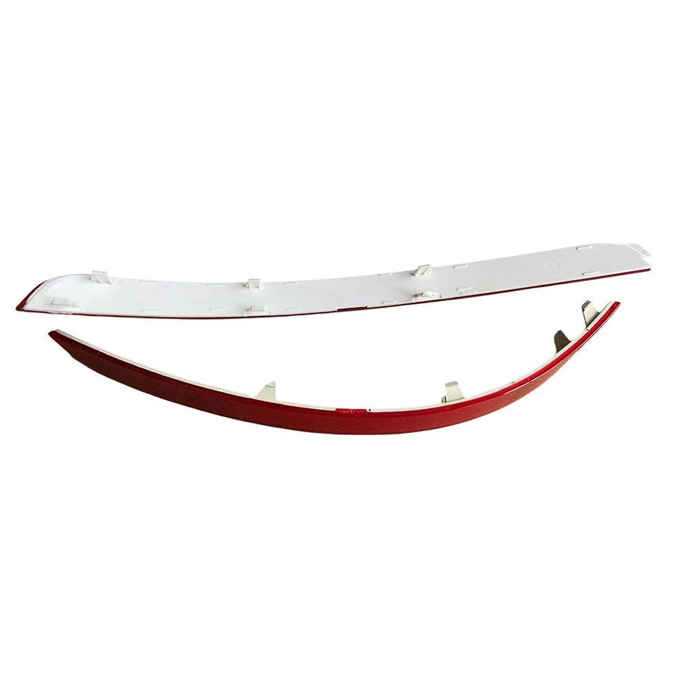 2PCS 후면 범퍼 반사경 1ZD945106A 1ZD945105A Skoda For Octavia MK2 2009-2013 레드 교체품