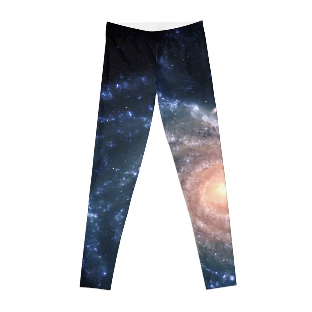 

Spiral galaxy NGC 1232 constellation Eridanus ESO Space Telescope Picture HD HIGH QUALITY Leggings gym womans Womens Leggings