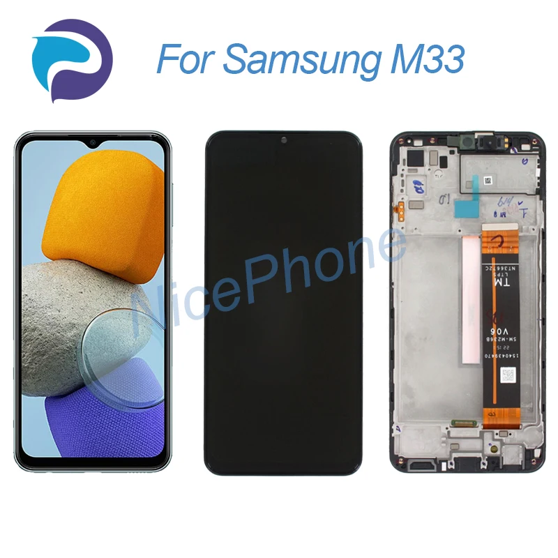 

For Samsung M33 LCD Screen + Touch Digitizer Display 2408*1080 SM-M336B/DS/U/UDS/K M33 LCD Screen Display
