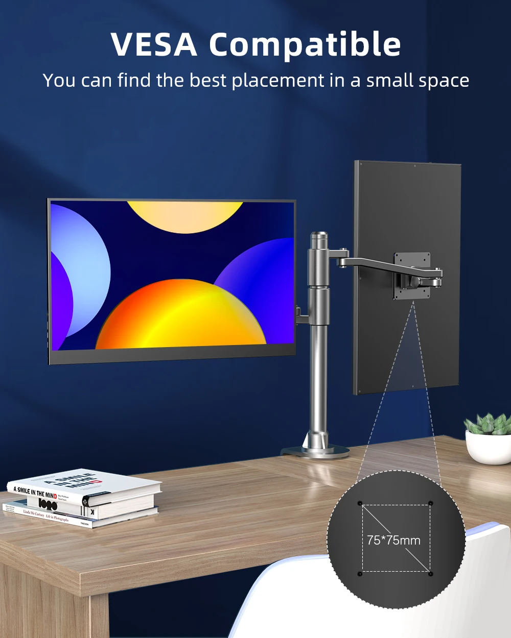 UPERFECT ޴  17.3 ġ 2K FHD 1440P Frameless IPS HDR FreeSync Eyecare  ÷ VESA  USB C HDMI