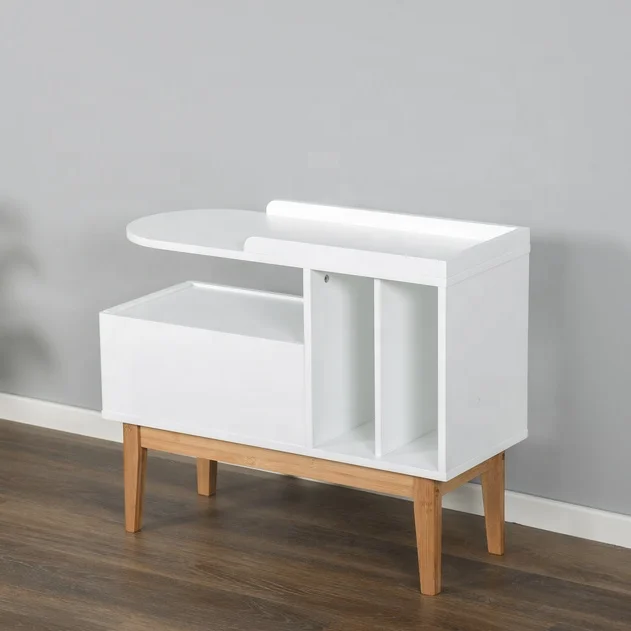 Luxury Quality Cheap Price Modern Wooden Side Table Nordic Living Room Storage Corner Cabinet Organizer Side Tables for Bedroom