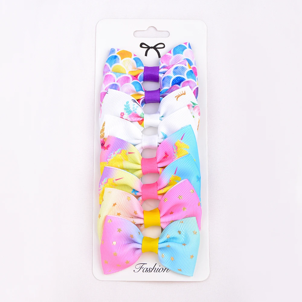 Hair accessories 8Pcs/Set for Baby Children Girls Headwear DIY