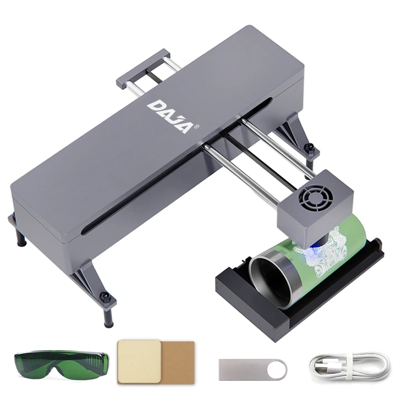 

DAJA DJ7 Engraving Cutting hine 5W Portable Small Mini Printer APP Control DIY CNC engraver for Wood Glass