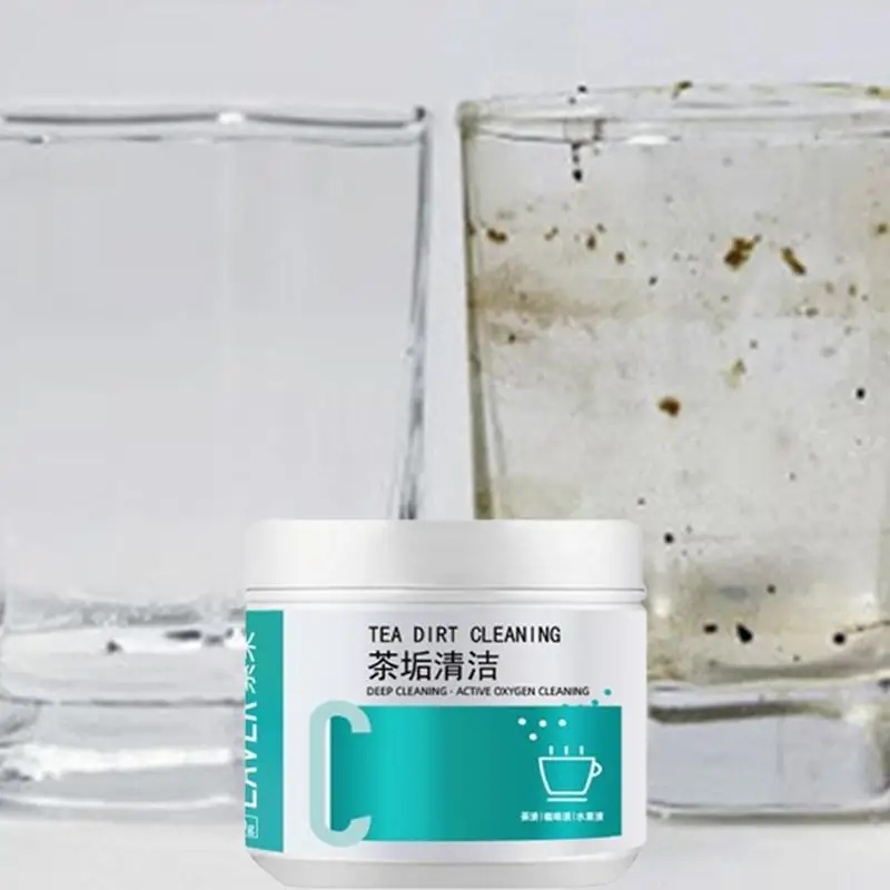 Coffee stain cleaner 250ml scale cleaner Quick and effective scale cleaning Tea remover for cup cleaning