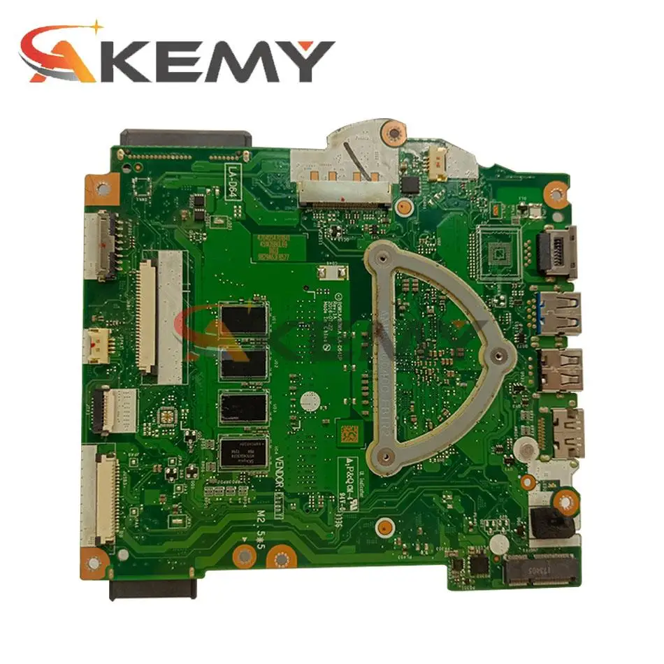 NBQFT11008 NB.QFT11.008 For Acer ASPIRE ES1-533 Laptop Motherboard B5W1A/B7W1A LA-D641P With N3350 CPU 2GB-RAM 100% Test Working