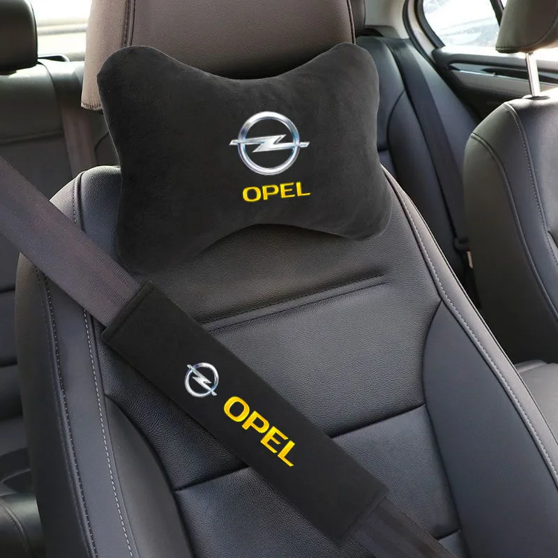Poggiatesta Per Auto Cuscino Ultra Morbido Poggiatesta Per Auto Coprisedile Per Auto Tracolla Per Accessori Auto Opel