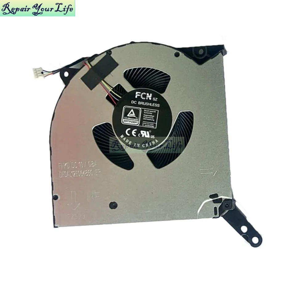 Ventilador de Refrigeração Portátil para Lenovo Legion Pro Ventilador Refrigerador Cpu Dc10v Fnkf Fnkd 5h40s20281 5h40s20278 Y560p 16ach6h 82jq 2023 - Imagem 5