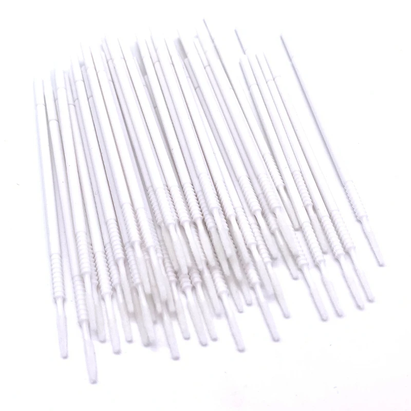 Makeup Brush Set Makeup Brush Makeup Tool Set Makeup Tool Eyelashes Brush Eyelash Brush Eyelash Removal Brush Eyelash Cleaner Brush 100pcs/bag Long Head Micro Brushes Eyelashes Mascara Swab Lash Extension Brush for Makeup Applicator Wands