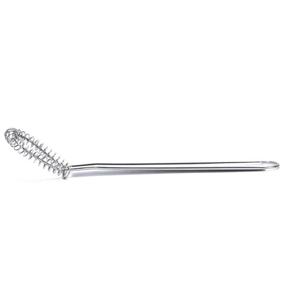 Stainless Steel Spring Manual Whisk Egg Beater Handheld Mini Kitchen Eggs Mixer egg beater balloon wire whisk wire whisk ball whisk