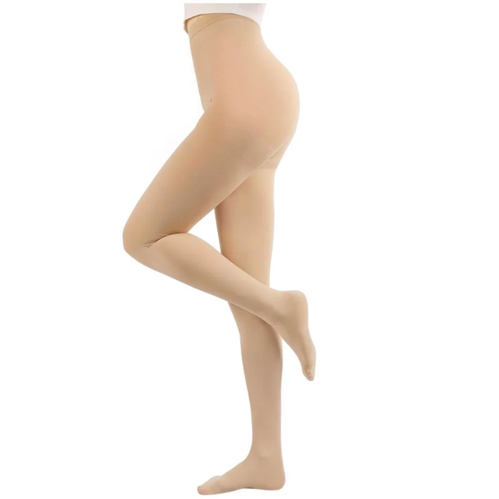 

Медицинские компрессионные колготки для женщин, 15-20 мм рт. Ст., градиентные леггинсы, высокая талия, компрессионные чулки для отеков, варикозного расширения вен