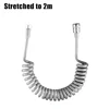 Bathroom Pipe Shower Hose Home Metal Use Spring Telephone Line Style Toilet Accessory Bidet Flexible Practical 4
