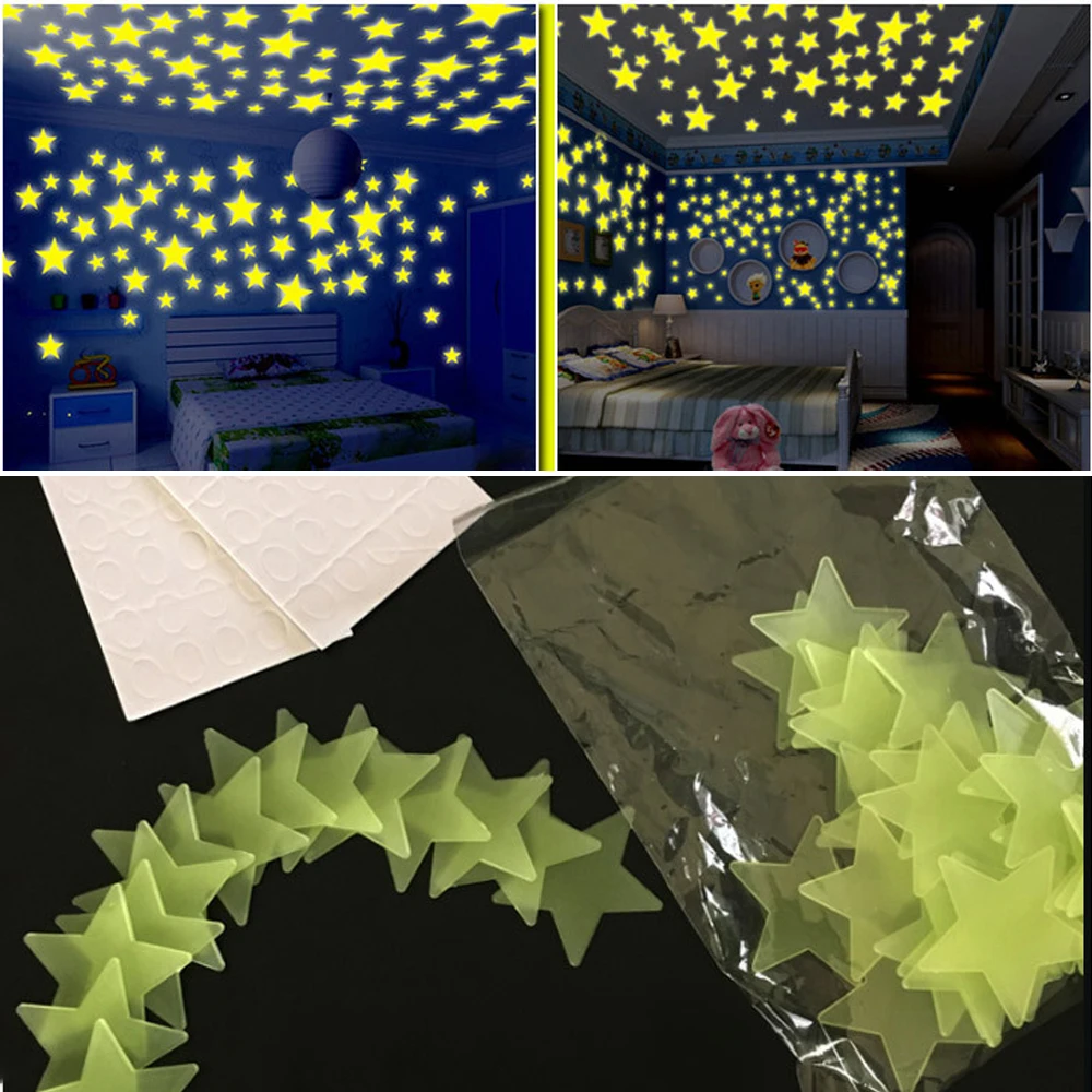 Glow Star Wall Stickers 6