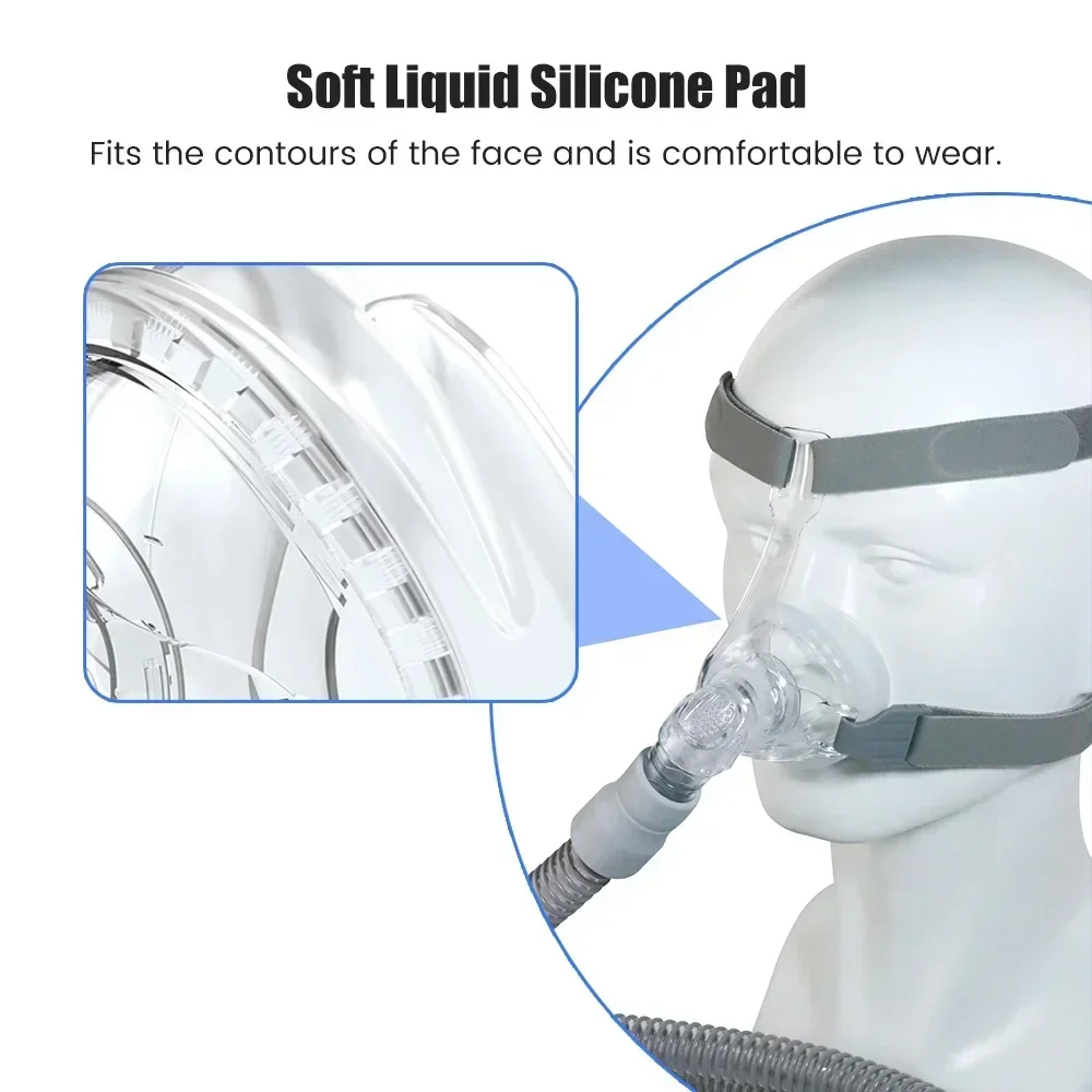 Nasal CPAP Mask Nose Mask For Face Sleep Apnea Breathing Machine Accessories Replacement Parts nasal cpap mask