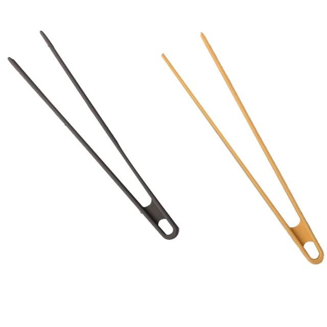 Szilikon Ételek Fogók Élelmiszer-Klip Magas Hőmérsékletű Ellenállású Barbecue Tong Önkiszolgáló Kenyér Mappa Háztartási Étteremhez - Image 3