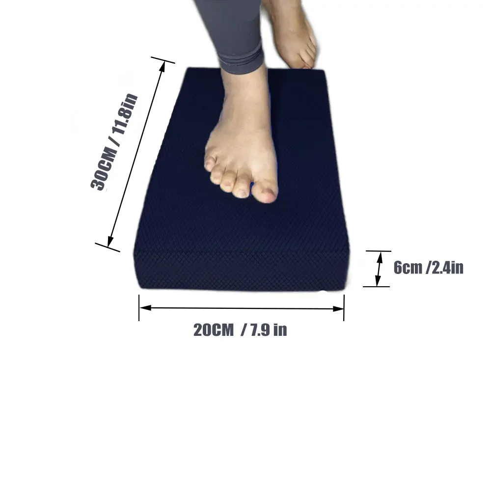 Soft Foam Non-Slip Yoga Balance Pad for Fitness and Pilates Training