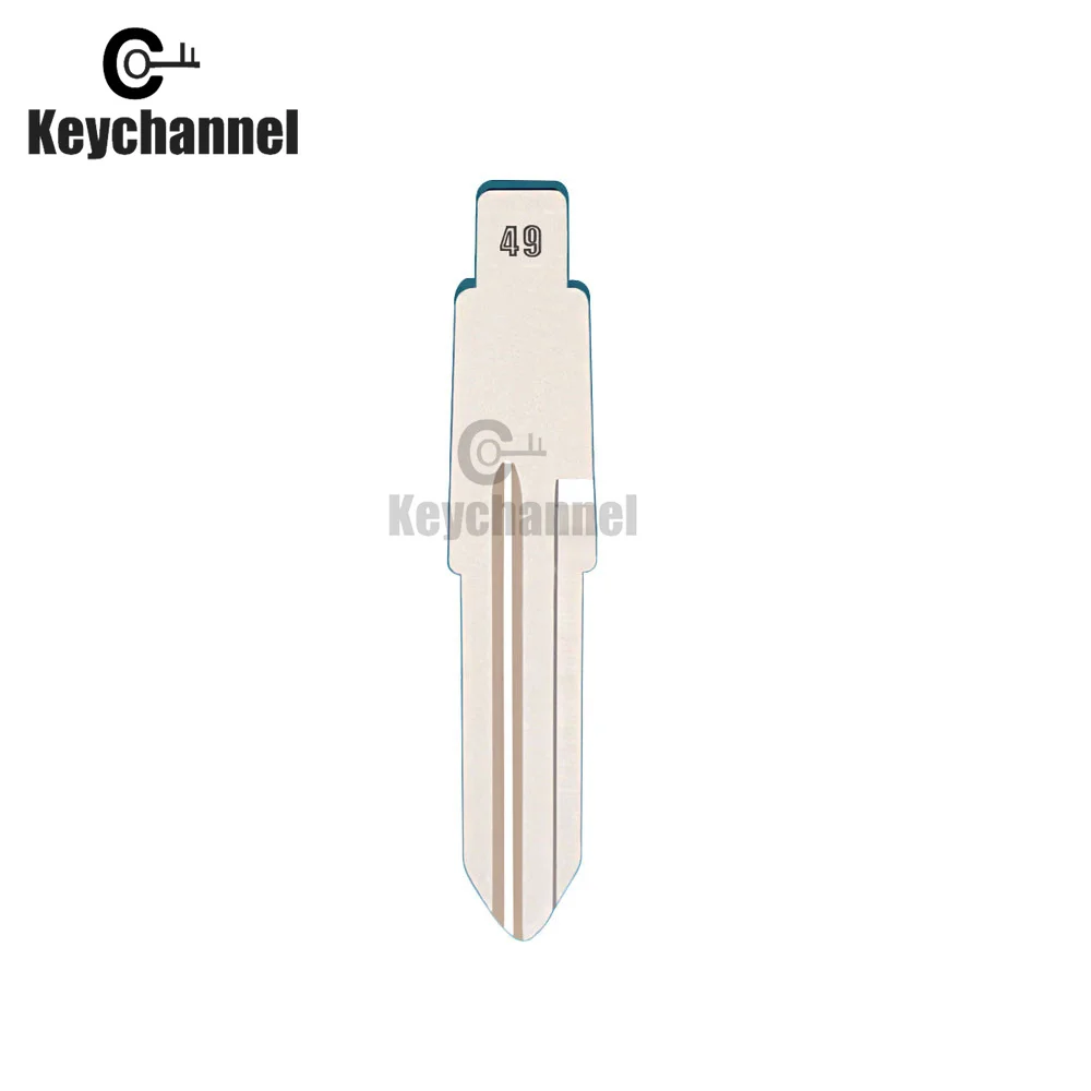Car Remote Key HU46 Universal Car Key Blade YM28 KD Key Blank for Opel Vauxhall Corsa Astra Vectra Signum for Xhorse VVDI KD Remote 68# 10PCS