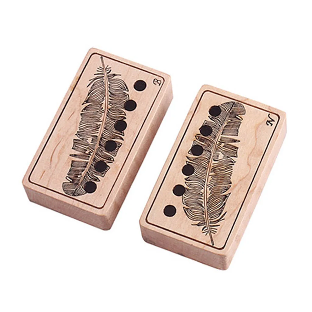 

electric guitar Flame Maple Humbucker Cover 2pcs