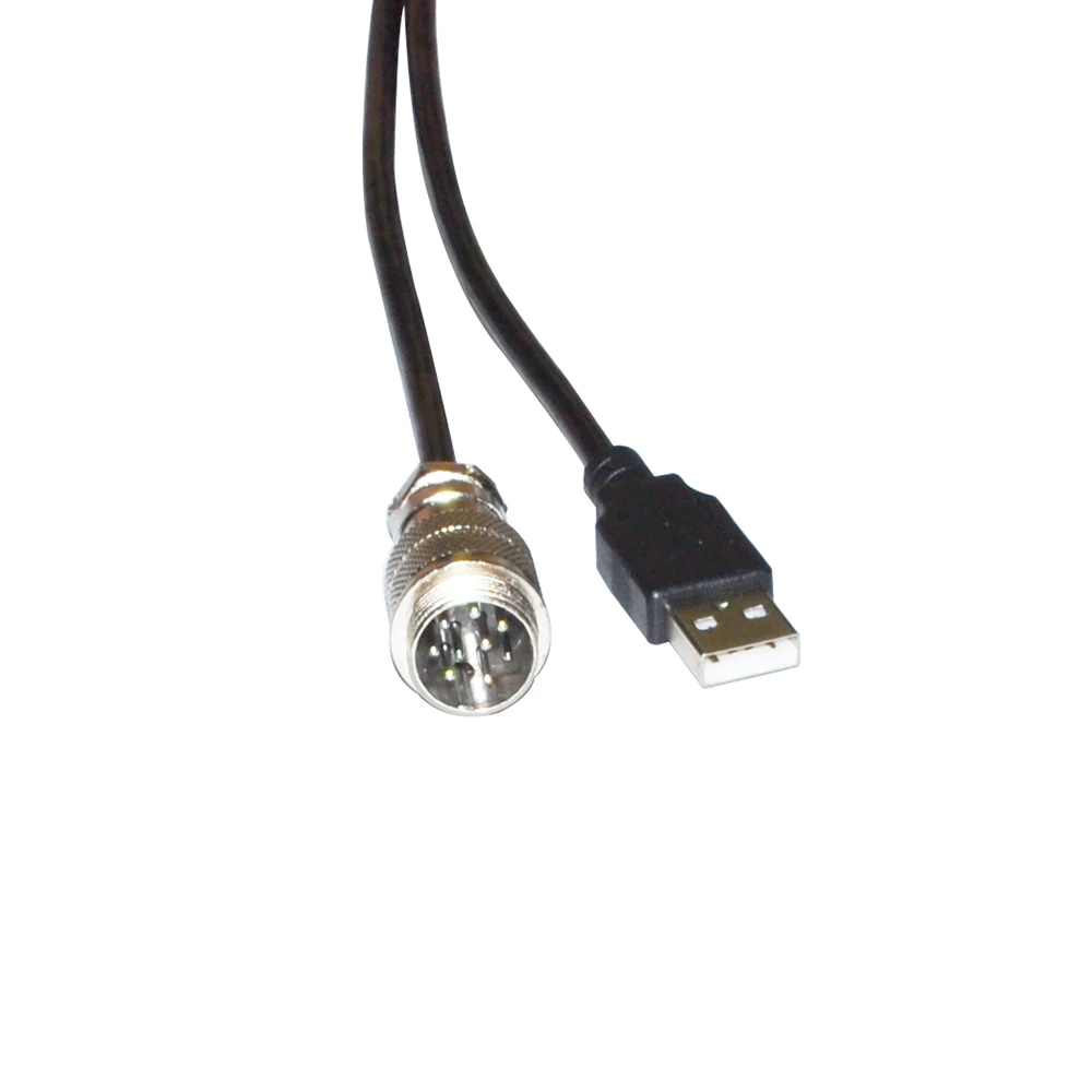 Usb 2.0 a Din Macho Conexão Adaptador Din-usb Cabo para Thrustmaster Th8a Engrenagem Tssh Tssh Mais Mod Freio de Mão Controlador de Computador Kable - Imagem 5