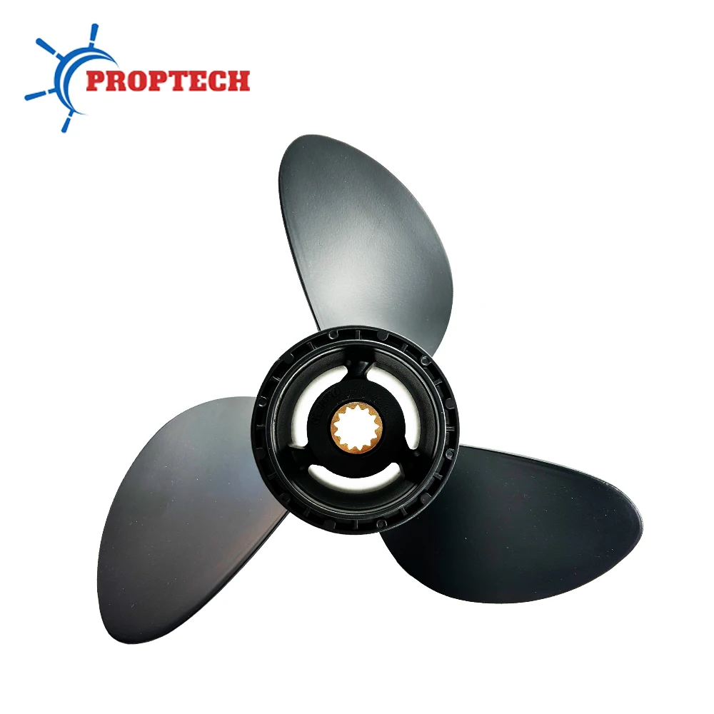 Outboard Propeller 3 Blades 13 Spline Tooth 11 3/4 x 17 For Evinrude Johnson 40-50HP