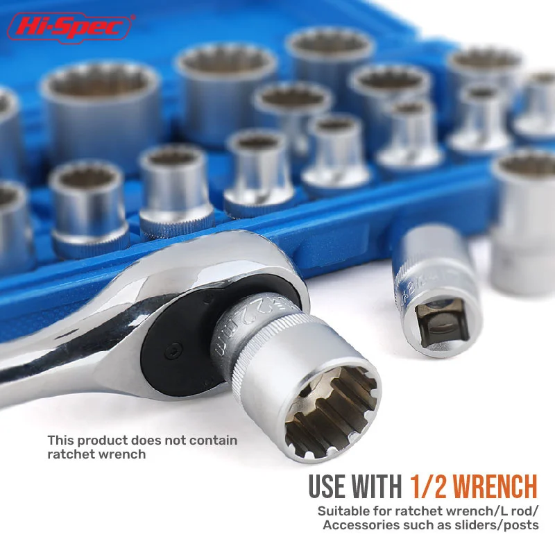 【再出品】ソケットレンチ6角　13点 6角ソケットレンチセット12.7□ 13点セット VJS4101 ASH