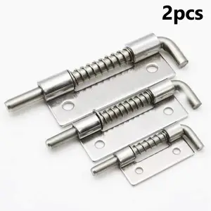 Perno de puerta sin perforaciones, pestillo de puerta sin agujero, hebilla  de puerta, pestillo de puerta de ventana de habitación, pestillo de puerta  antigranero, Hardware - AliExpress