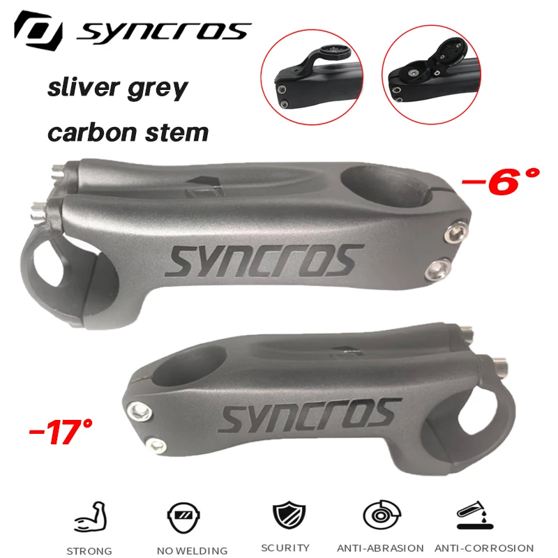 syncros carbon stem Bicycle road mtb Stem-6&deg;-17&deg; Mtb mountain bike 70/80/90/100/110/120/130mm road Bike frame handlebar parts bicycle stem