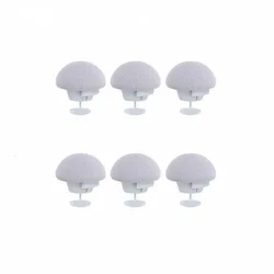 Set of 6 Non-Slip Duvet and Blanket Clips - Secure Comforter Fasteners and Fixators for Quilts and Cushions (6pcs Gray)