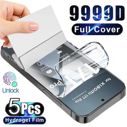 5 - Pack Hydrogel Screen Protector Film Set for 5PCS (For Mi 17T Pro)