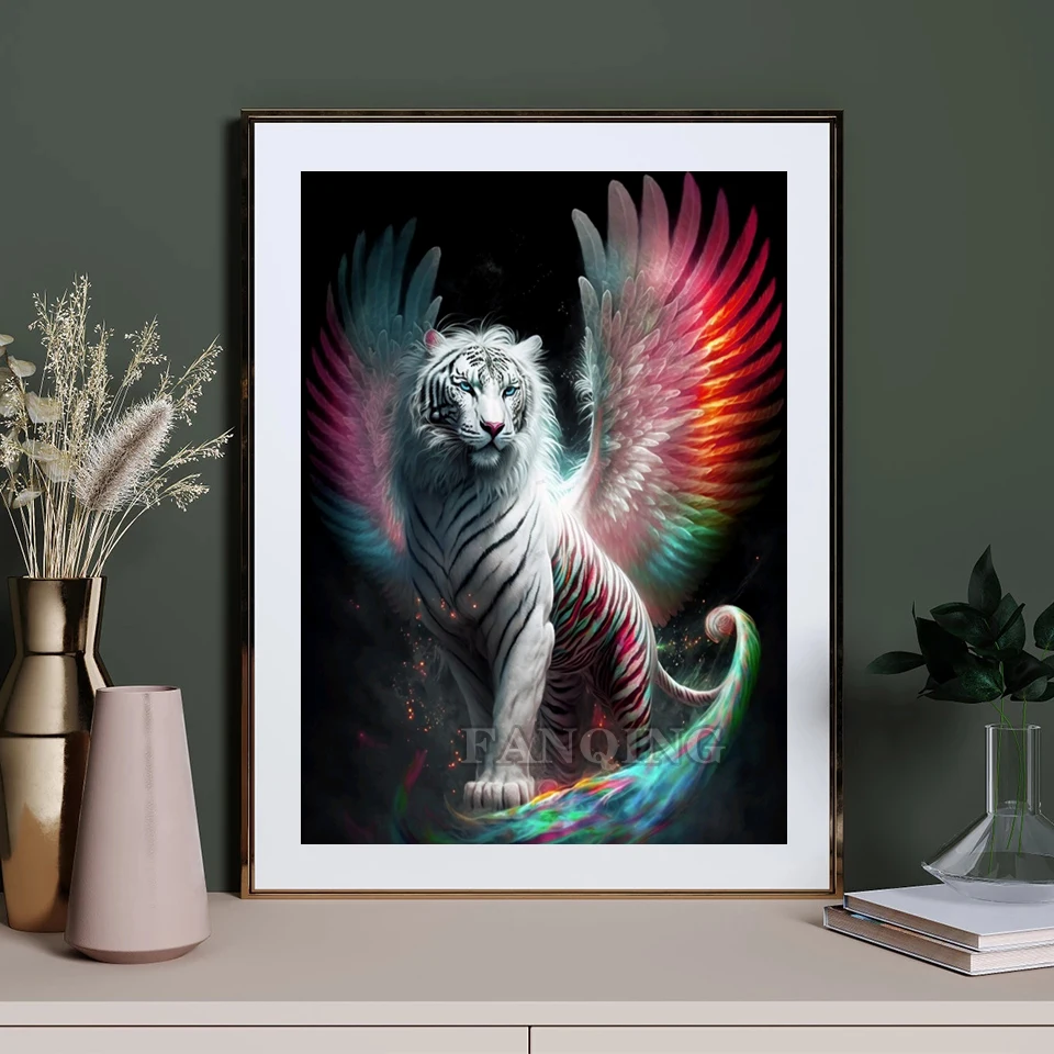 Sna Full Square Diamond Embroidery Tiger Diy 3d Diamond Painting Cross  Stitch Full Round Diamond Mosaic Color Animals - Diamond Painting Cross  Stitch - AliExpress